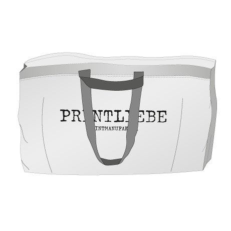 Canvas Tragetasche mit Druck